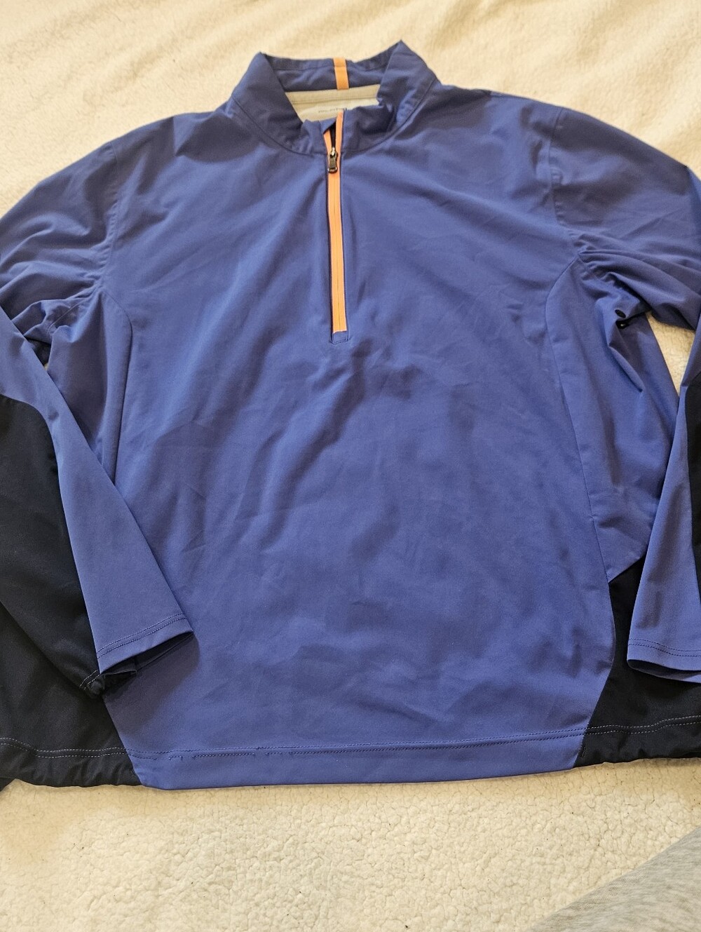 RLX Ralph Lauren Quarter Zip Water Resistant Windbreaker Jacket Size XL